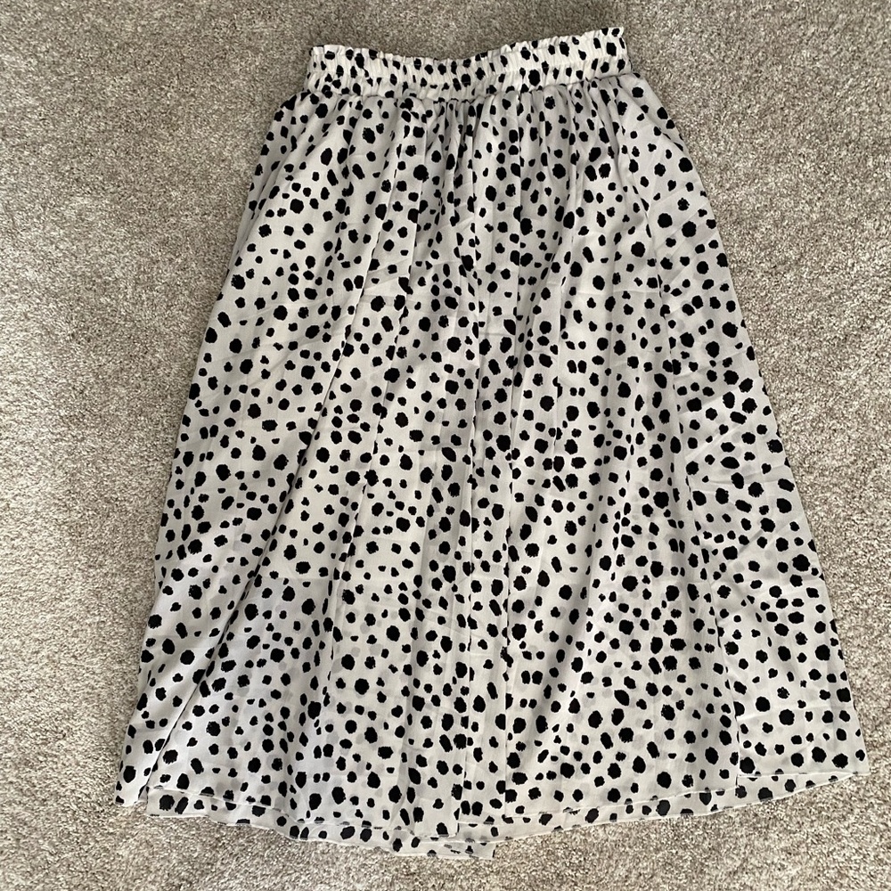 Dalmatian MIDI Skirt